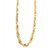 The Jewelbox Gold Plated Italian Multi Link Chain Long 23.5 Inch