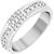 Vidhi Jewels Rhodium Plated Glittering Alloy  Brass Finger Ring for Women  Girls VFR140R