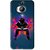 Snooky Printed Live In Attitude Mobile Back Cover For HTC One M9 Plus - Blue