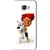 Snooky Printed My Friend Mobile Back Cover For Samsung Galaxy A7 2016 - White