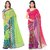 Anand Sarees Faux Georgette Multi Color Printed Pack Of 2 Saree With Blouse Piece  ( 1115_2_1164_3 )