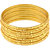 Kalyani Covering Yellow Gold Color Bangle Set for Women and Girls
