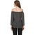 Amiable Casual 3/4th Sleeve Printed Women Black Top