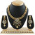 Anuradha Art Golden-Black Colour Designer Classy Traditional Necklace Set For Women/Girls