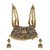 Anuradha Art Golden Finish Stylish Studded Pearl Beads Wonderful Traditional Necklace Set For Women/Girls