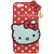 Style Imagine Hello Kitty 3D Designer Back Cover For Vivo Y53 2017 - Red