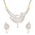 Fashion Frill Artistic Design Mangalsutra with Matching Earrings  (FF286)