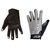 Mototrance 1 Pair Touch Recognition Full Finger Gloves-Large Size (Grey) 1 Piece Anti Pollution Face Mask (Black)