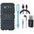 Lenovo K8 Note Shockproof Tough Armour Defender Case with Memory Card Reader, Earphones, USB LED Light and USB Cable