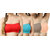 Hothy Non-Padded Strapless Tube Bra (Red,Cyan,Beige,Brown)