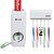 Automatic Plastic Toothpaste Dispenser With Detachable Toothbrush Holder