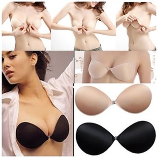 backless adhesive push up bra