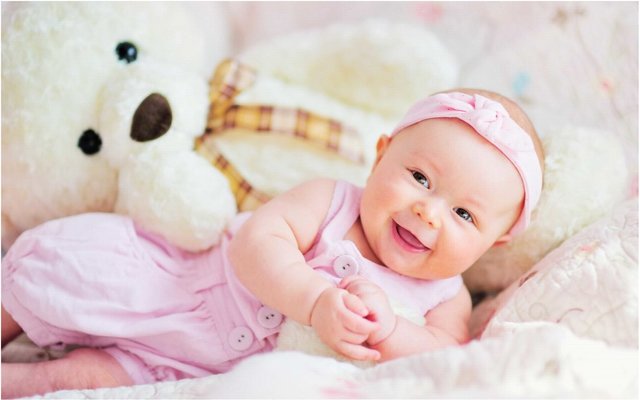 cute baby and teddy pics