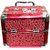 Pride Coral to store cosmetics Vanity Box (Red)
