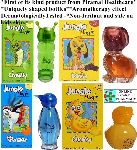 Jungle Magic Perfumes Set of 4