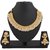 Aabhu Exclusive Gold Plated Pearl Studded Traditional Necklace Set / Jewellery Set with Earrings for Girls and Women