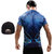 Superman Dry fit 3D gym compression T-Shirt with Baseball cap free for Men by Treemoda