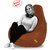 Beanbagwala  Original XXXL BEAN BAG-TAN -COVERS(Without Beans)-Buy One Get One Free
