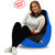 Beanbagwala XL BLACKR.BLUE BEAN BAG-COVERS(Without Beans)-Buy One Get One Free