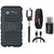 Nokia 3 Dual Protection Defender Back Case with Memory Card Reader, Selfie Stick, Digtal Watch and USB Cable