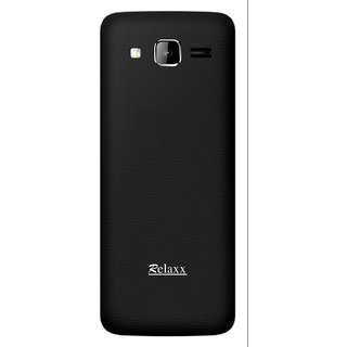 Buy Relaxx R56 (Silver+Black) Dual SIM with Back Cover 1500 Mah Battery ...