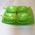 Roni Wares Melamine Green Soup Set With Tray Set of 9