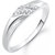 Vidhi Jewels Rhodium and Silver Plated Unique Diamond Alloy  Brass Finger Ring for Women  Girls VFR288R