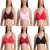 Non Wired Multicolored T-Shirt Bra (B-Cup) - Set Of 6
