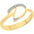 Vidhi Jewels Gold Plated Initial D Alloy  Brass Finger Ring for Women  Girls VFR268G