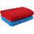 Home Berry 450 GSM Red,Blue Bath Towel Combo set of 2