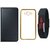 Premium Quality Leather Finish Flip Cover for Coolpad Note 3 Lite with Free Silicon Back Cover, Digital Watch