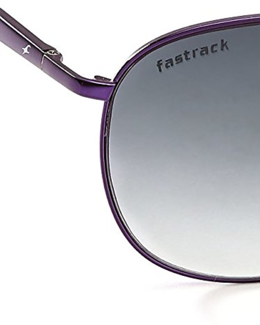 Fastrack UV protected Square Men's Sunglasses (P357BK1|41 millimeters|Smoke  – Bishwa Bazaar