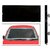 AutoRight Car Front Window Horizontal Roller Sunshade Black Colour