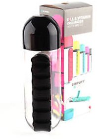 SREEGURU Water Bottle with Pill Box