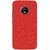 Moto G5 Plus Case, Sparkle Red Slim Fit Hard Case Cover/Back Cover for Motorola Moto G5 Plus