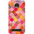 Moto Z Play Case, PinkOrange Color Slim Fit Hard Case Cover/Back Cover for Motorola Moto Z Play