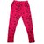 IndiWeaves Girls Super Soft and Stylish Cotton Printed Legging(Pack of 2)_Pink/White_1-3 Years_7142021-IW-P2-22