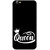 Oppo F3 Case, Queen Black White Slim Fit Hard Case Cover/Back Cover for OPPO F3