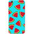 Oppo F3 Case, Watermelon Blue Slim Fit Hard Case Cover/Back Cover for OPPO F3