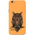 Oppo F3 Case, Owl Orange Slim Fit Hard Case Cover/Back Cover for OPPO F3