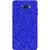 Galaxy C7 Pro Case, Sparkle Blue Slim Fit Hard Case Cover/Back Cover for Samsung Galaxy C7 Pro