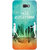 Galaxy J7 Prime Case, Half Girlfriend Green Orange Slim Fit Hard Case Cover/Back Cover for Samsung Galaxy J7 Prime (G610F/DD)