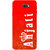 Galaxy J7 Prime Case, Anjali Red Slim Fit Hard Case Cover/Back Cover for Samsung Galaxy J7 Prime (G610F/DD)
