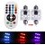 2Pcs Colorful Controlled By Remote Control 5050 6Smd 36 Mm Car Led Dome Reading Super Bright Lamp New Lights Wireless