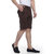 Hangup cotton cargo shorts for mens