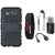 Nokia 5 Shockproof Kick Stand Defender Back Cover with Memory Card Reader, Digital Watch, Earphones and OTG Cable