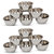 Set of 12 Pcs. Stainless Steel Bowls