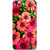 Vivo Y55 Case, Pink Flower Slim Fit Hard Case Cover/Back Cover for Vivo Y55