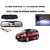 Combo of 4.3 Inch Rear View TFT LCD Monitor Mirror and Night Vision LED Reverse Parking Camera For Maruti Suzuki Alto K-10