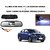 Combo of 4.3 Inch Rear View TFT LCD Monitor Mirror and Night Vision LED Reverse Parking Camera For Maruti Suzuki Swift Dezire 2017